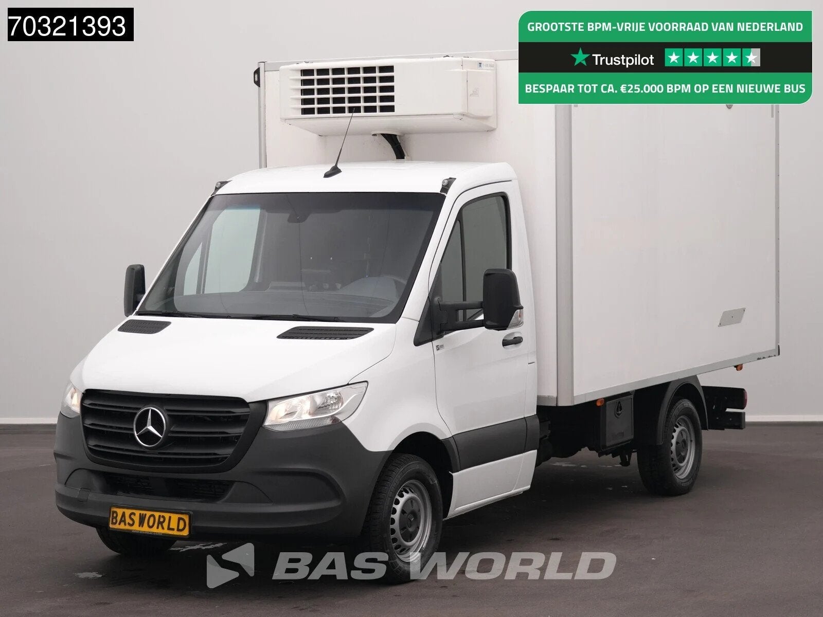 Mercedes Sprinter 317 CDI Automaat Lamberet Koelwagen Thermo, Stof, Gebruikt, Euro 6, 4 cilinders