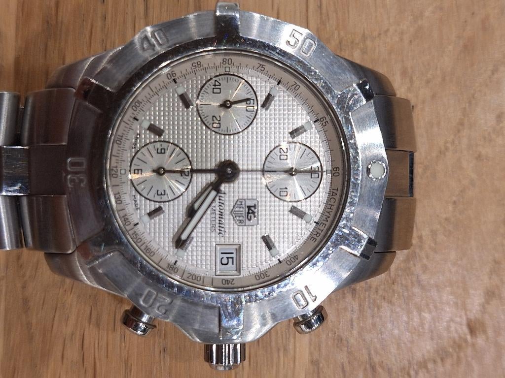 Tag Heuer CN2110 automatic, Staal, Staal, Polshorloge, Ophalen of Verzenden