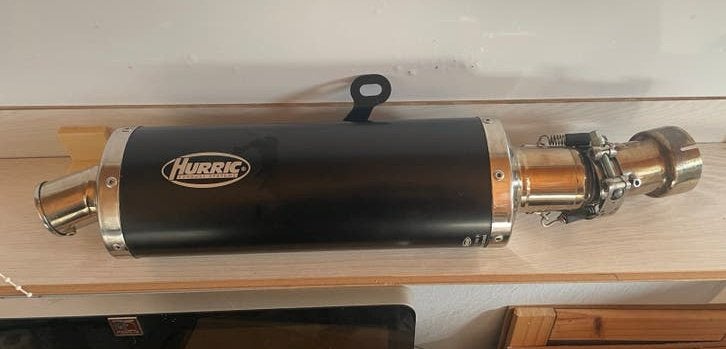 Pot échappement Hurric Exhaust Systems, Motos, Enlèvement, Comme neuf
