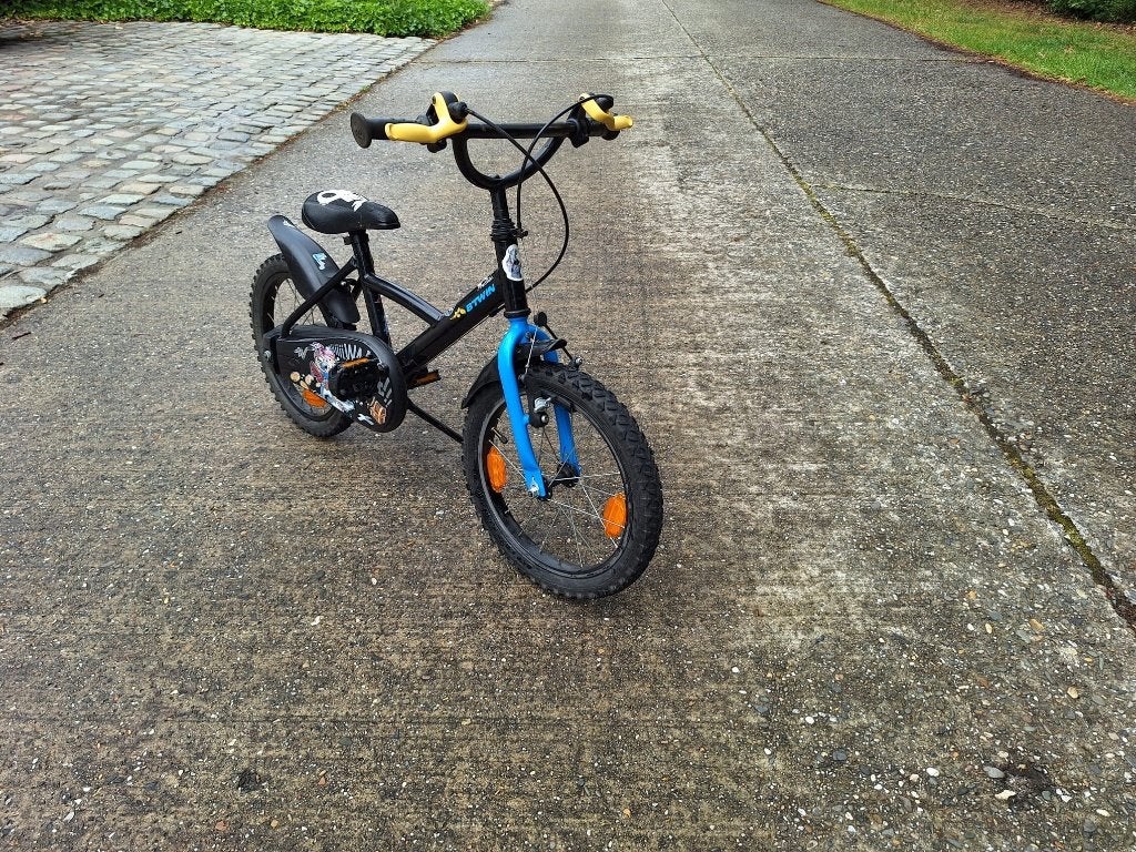 Kinderfiets 16 inch - B'Twin, Fietsen en Brommers, Fietsen | Kinderfietsjes, Ophalen, B'twin, Trommelrem, 16 tot 20 inch