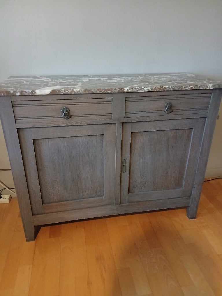 armoire avec plateau en marbre, Enlèvement