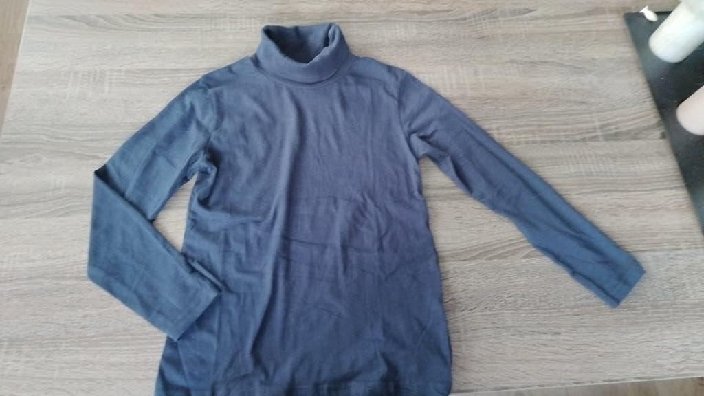 t-shirt met rolkraag 140, Enfants & Bébés, Vêtements enfant | Taille 140, Neuf, Garçon, Chemise ou À manches longues, Enlèvement