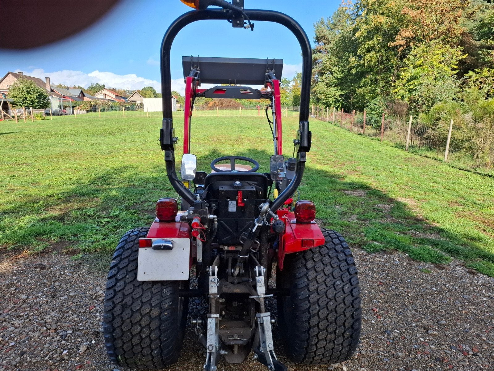 minitractor fieldtrac met frontlader, Enlèvement, Utilisé
