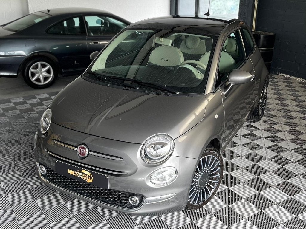 Fiat 500 1.2i Lounge 1e eigenaarsgarantie 12 maanden, Auto's, Voorwielaandrijving, 4 zetels, 4 cilinders, Leder en Stof