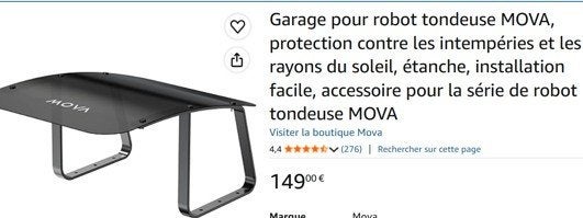 garage tondeuse robot, Jardin & Terrasse, Enlèvement, Neuf, Autre