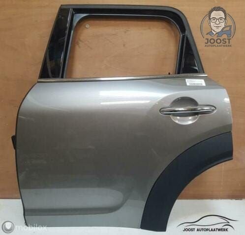 Portier linksachter Mini Countryman F60 '17-> Melting zilver, Gebruikt, -, Deur, Ophalen of Verzenden