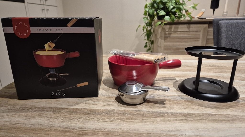 Set à fondue JENS Living 2 x (jamais utilisé), Enlèvement, Neuf, Service à fondue