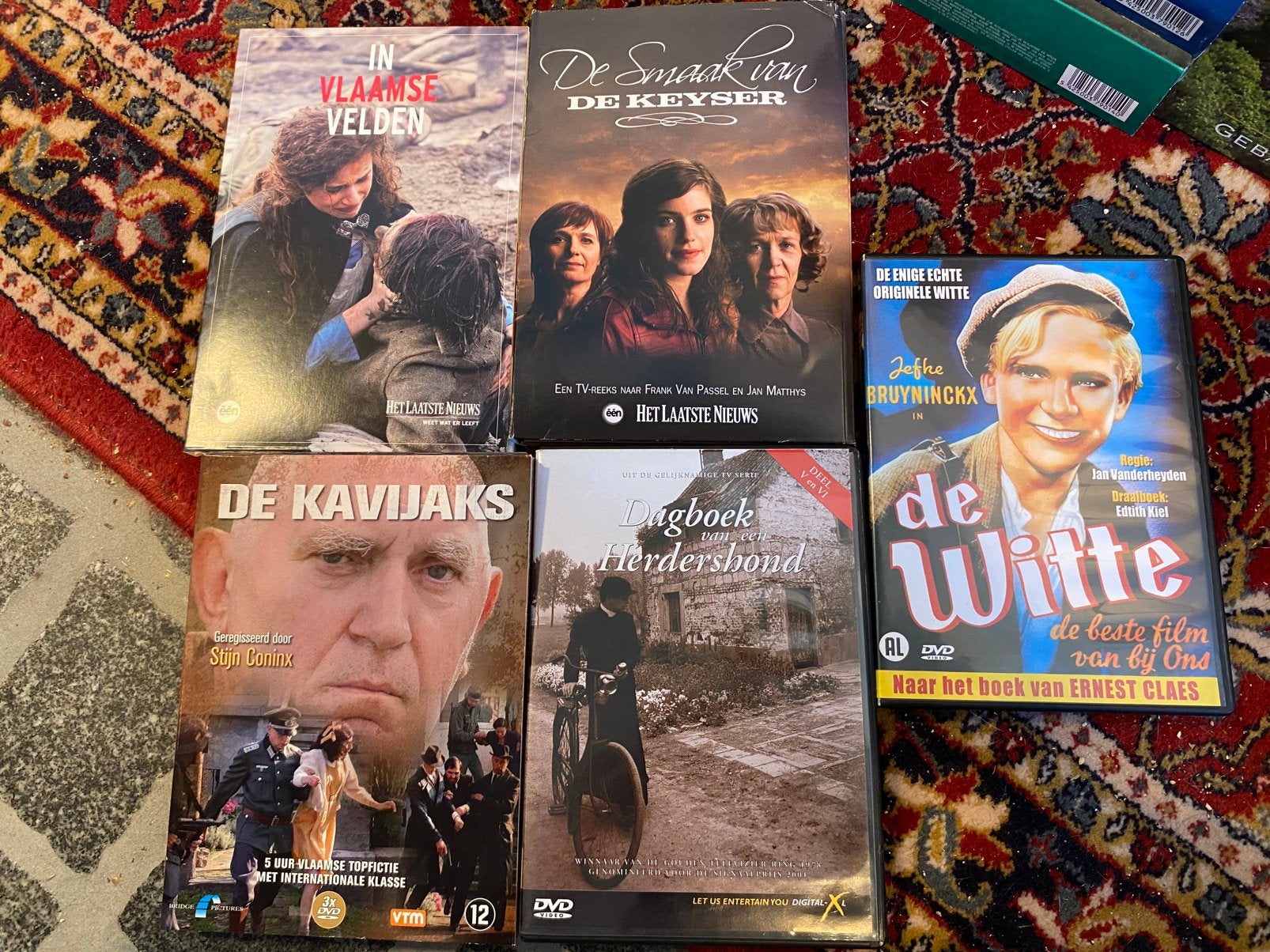 DVD Pakket vlaamse televisie reeksen, Cd's en Dvd's, Ophalen of Verzenden, Zo goed als nieuw