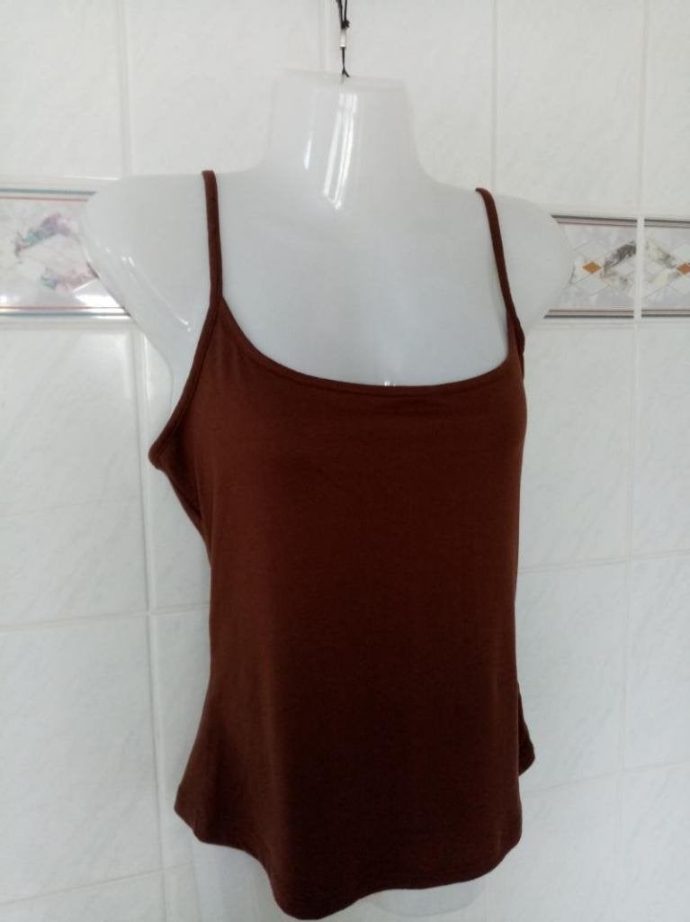 Shein : nieuw spaghettitopje bruin topje mt L, Kleding | Dames, Topjes, Bruin, Maat 42/44 (L), Nieuw, Ophalen of Verzenden