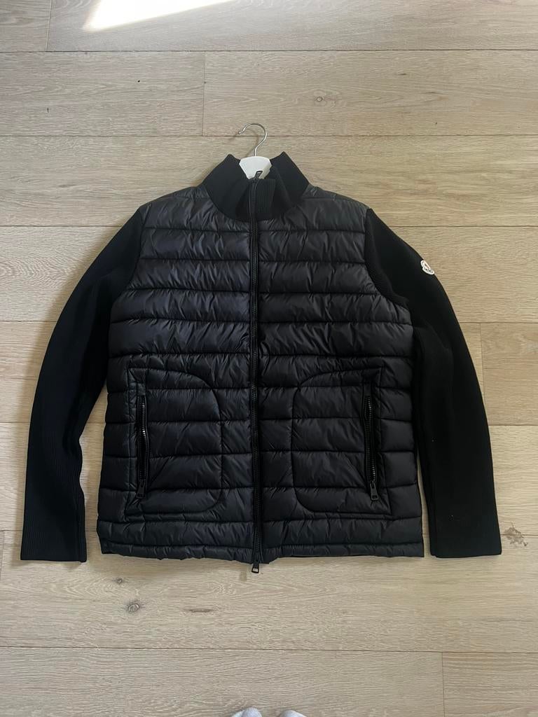 Cardigan Moncler, taille taille L, Enlèvement ou Envoi, Neuf, Taille 52/54 (L), Noir
