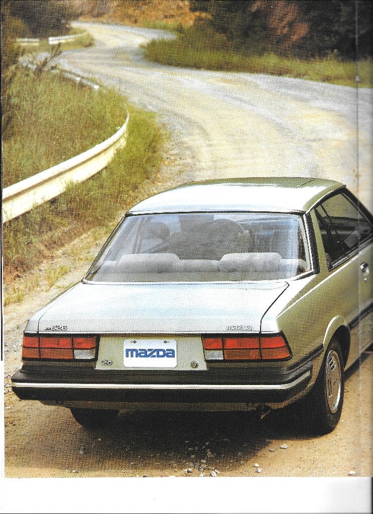 MAZDA 626,  1979, Boeken, Auto's | Folders en Tijdschriften, Ophalen of Verzenden, Zo goed als nieuw, Mazda