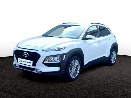 Hyundai Kona 1.0 T-GDi 120pk Comfort Feel trekhaak / camera, Auto's, Wit, 146 g/km, Handgeschakeld, https://public.car-pass.be/vhr/614868eb-c424-4f00-9ca2-992c9cd33eee