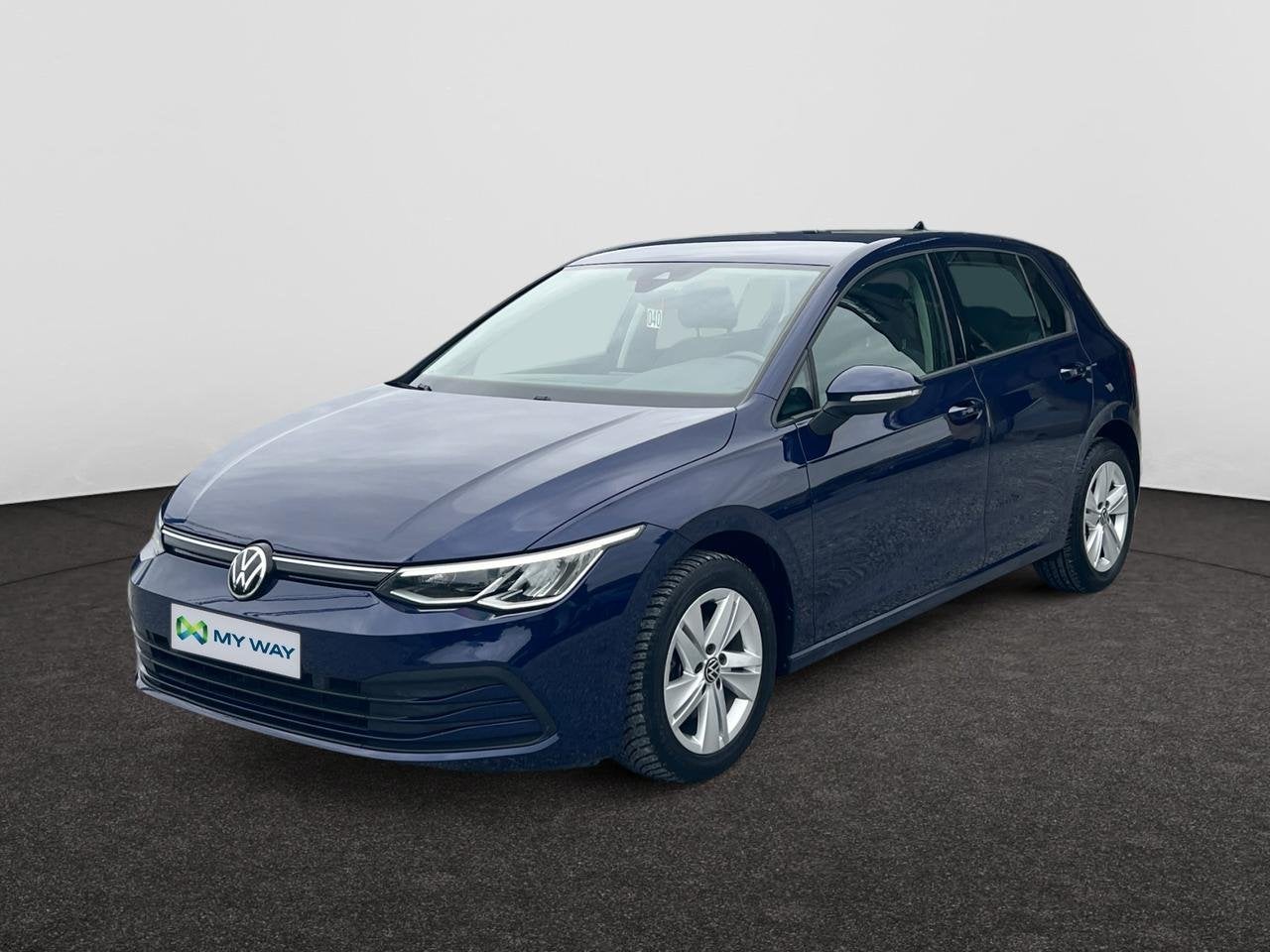 Volkswagen Golf VIII Golf 1.0 TSI Life OPF, Auto's, 121 g/km, Blauw, Handgeschakeld, Stadsauto