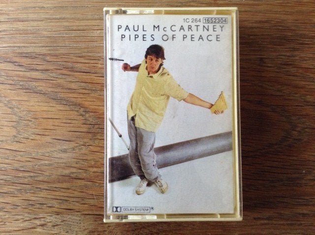 muziekcassette paul mccartney, Cd's en Dvd's, Cassettebandjes, Ophalen of Verzenden, Rock en Metal, 1 bandje, Origineel