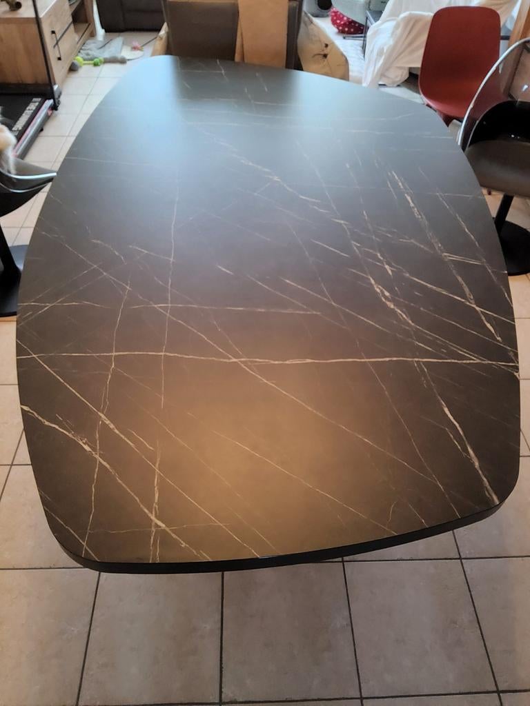 Eettafel kwalitatief, Ophalen, 100 tot 150 cm, 200 cm of meer, Zo goed als nieuw