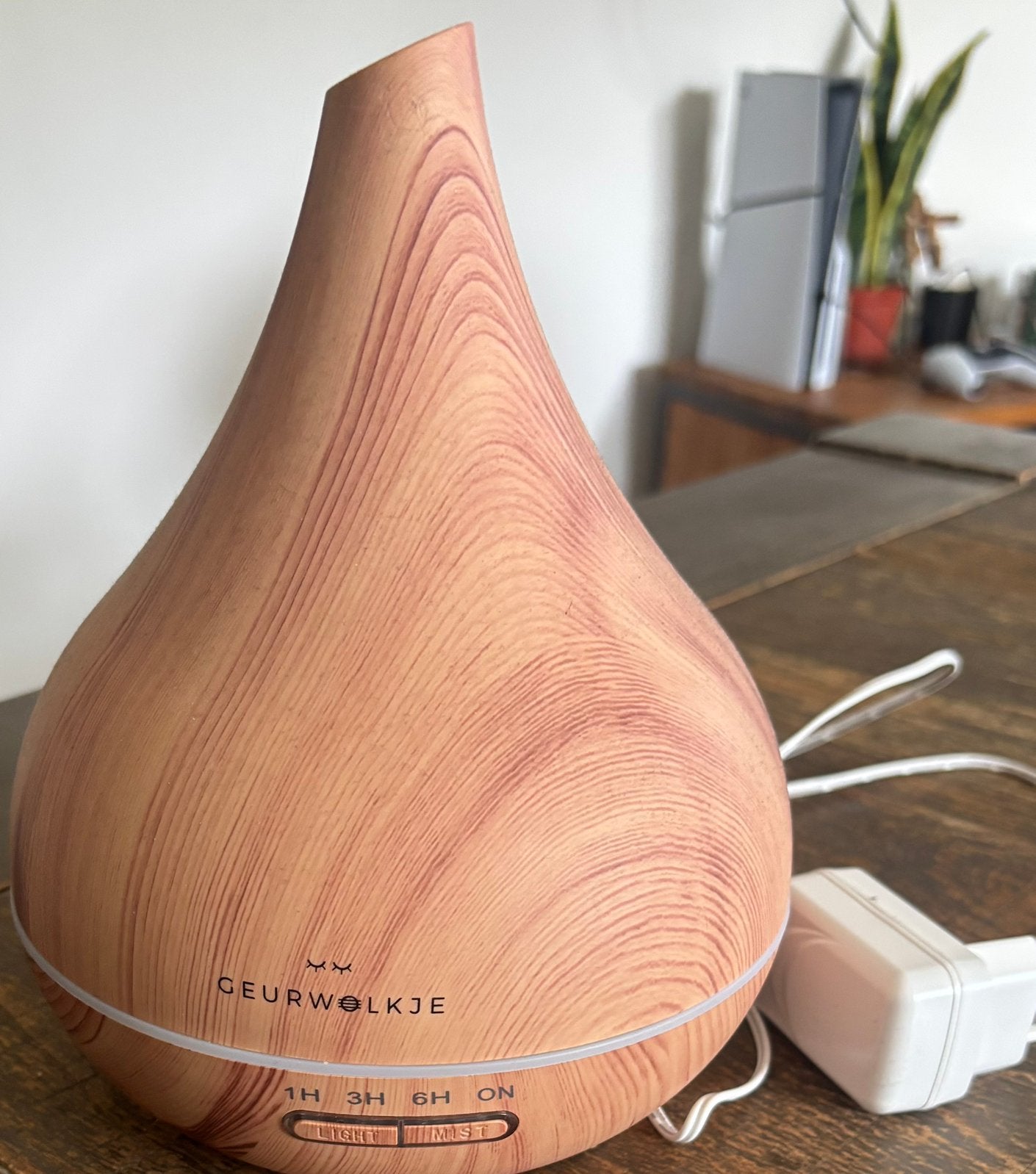 Unity Diffuser in Licht Hout + Pure Lavendel Olie, Elektronische apparatuur, Ophalen, Zo goed als nieuw