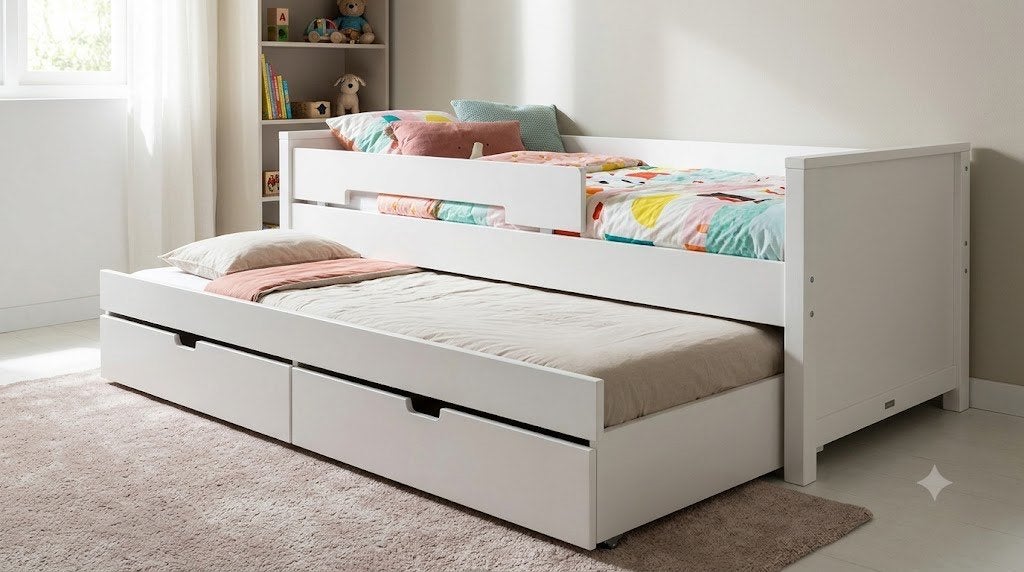 Bopita bed, 90 cm, Une personne, Enlèvement, Utilisé
