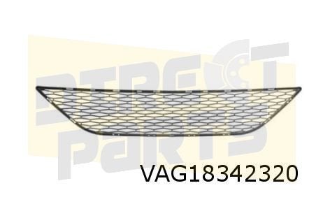 Seat Ibiza (5/08-4/12) (6J_) voorbumpergrille onder Originee, -, Voor, -, Nieuw