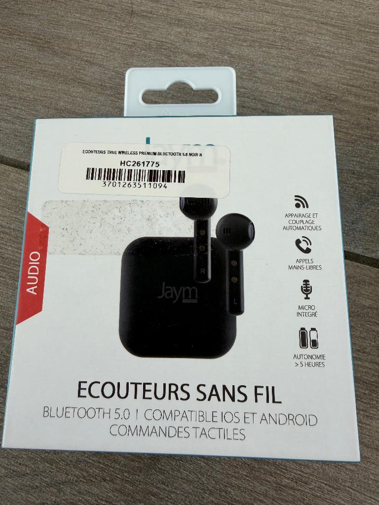 Jaym Premium True Wireless Oortjes - Bluetooth 5.0, Telecommunicatie, Mobiele telefoons | Oordopjes, Ophalen, Overige merken, Bluetooth