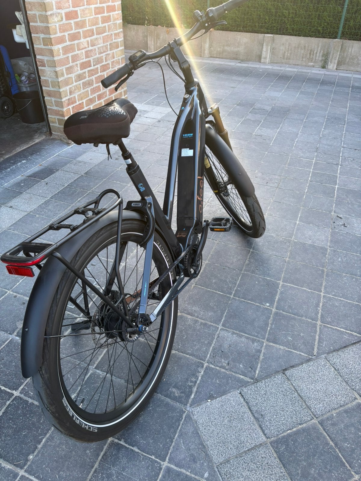 O2 feel heren fiets , bijna niet gebruikt, Fietsen en Brommers, Versnellingen, Zo goed als nieuw, Schijfrem, Ophalen