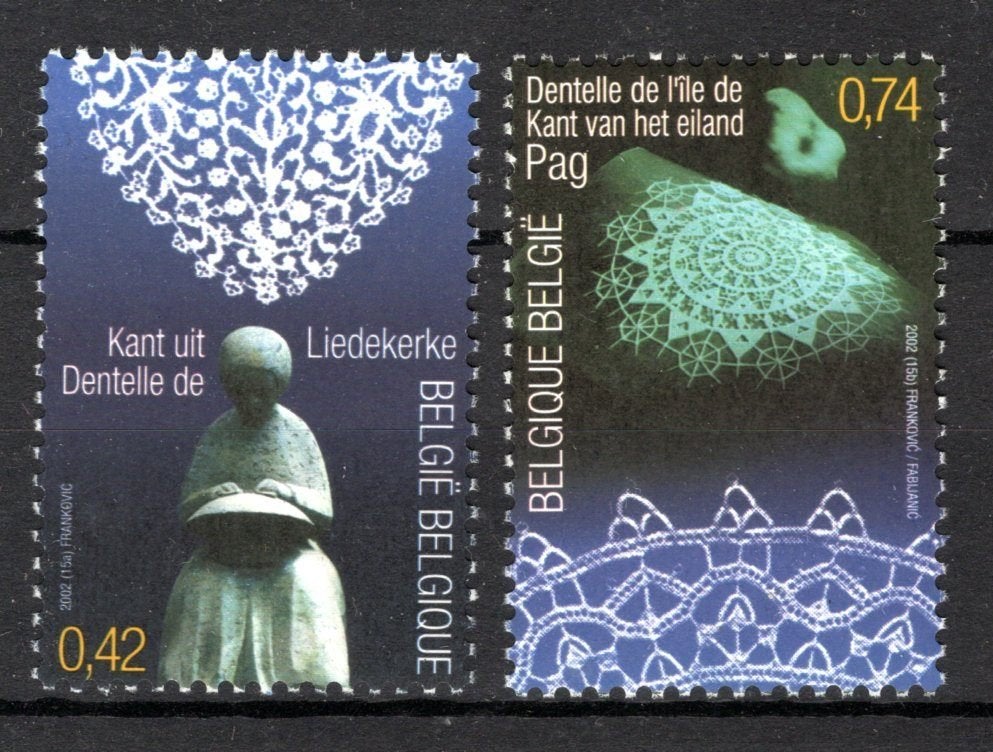 3093/3094 MNH** 2002 - Emission commune en Croatie, Envoi, Non oblitéré, Neuf