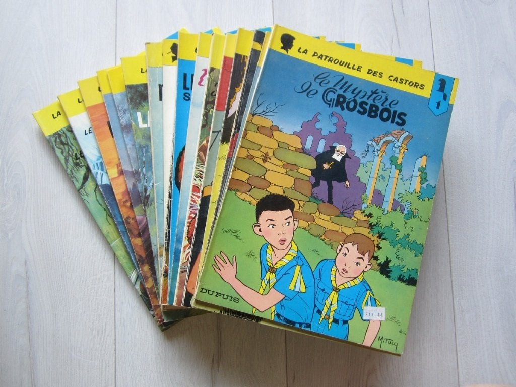 La patrouille des Castors (brochées) 1 ==> 18, Livres, Série complète ou Série, Enlèvement ou Envoi, Utilisé, Mitacq