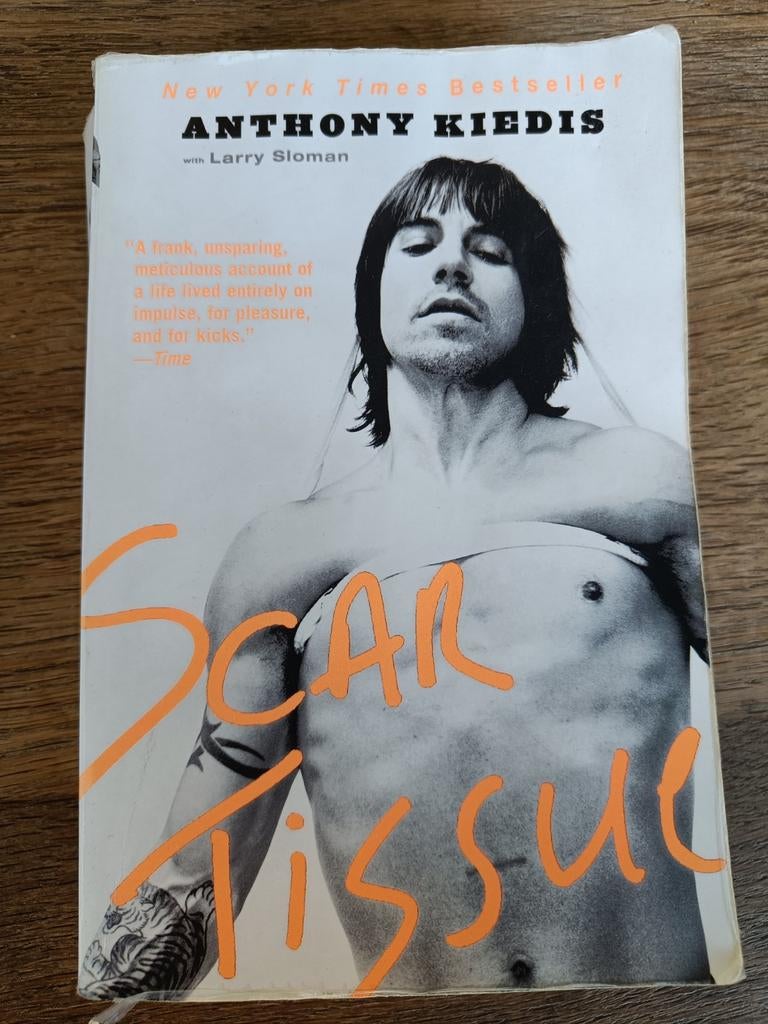 Anthony Kiedis - Scar Tissue (Engels), Ophalen of Verzenden