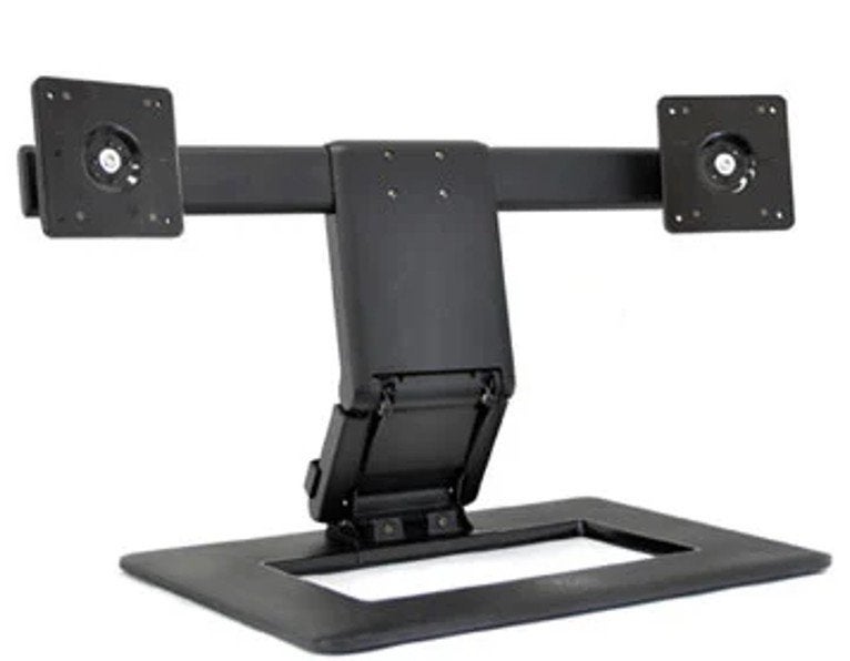 Ergotron Dubbele Monitorstandaard 17" tot 24" draai & kantel, Computers en Software, Ophalen, Zo goed als nieuw, Ergotron, In diepte verstelbaar