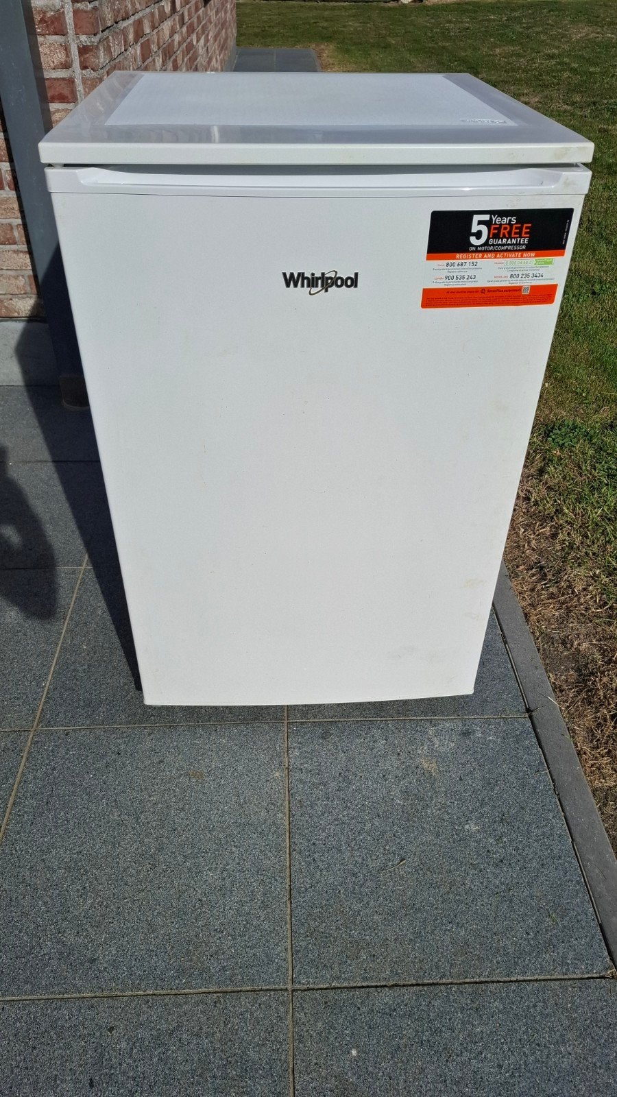 CONGÉLATEUR WHIRLPOOL – 3 TIROIRS - A++, Electroménager, Enlèvement, Congélateur