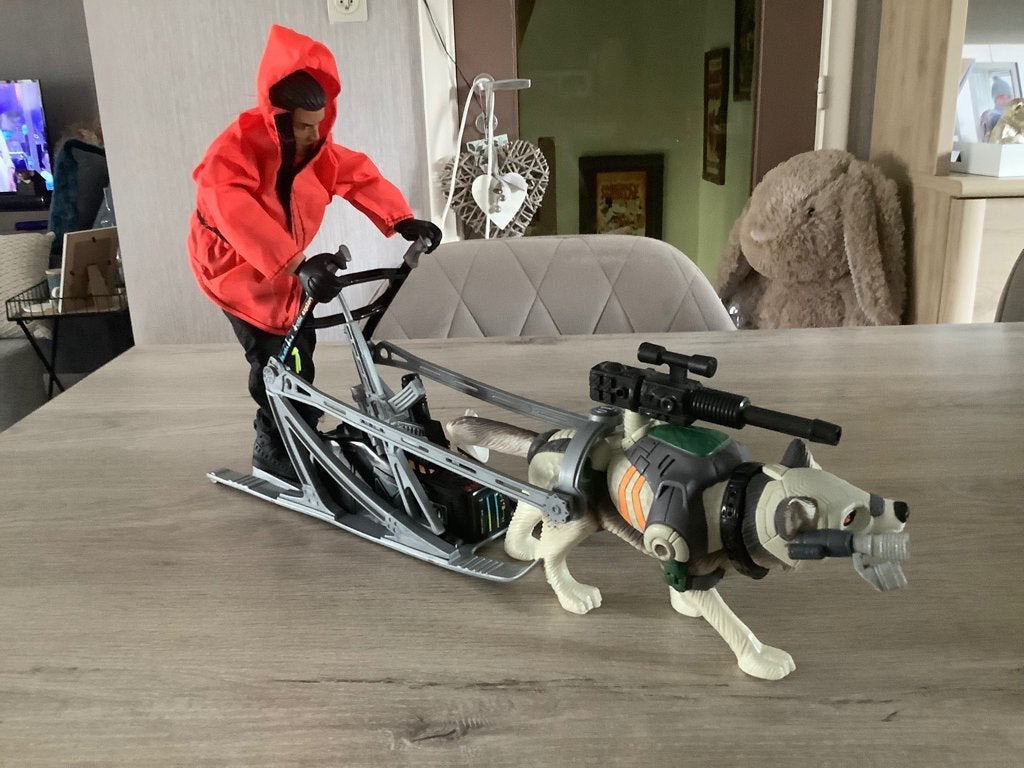 Action Man Polar Mission speelset (30x50 cm) (1999), Kinderen en Baby's, Speelgoed | Actiefiguren, Ophalen of Verzenden, Zo goed als nieuw