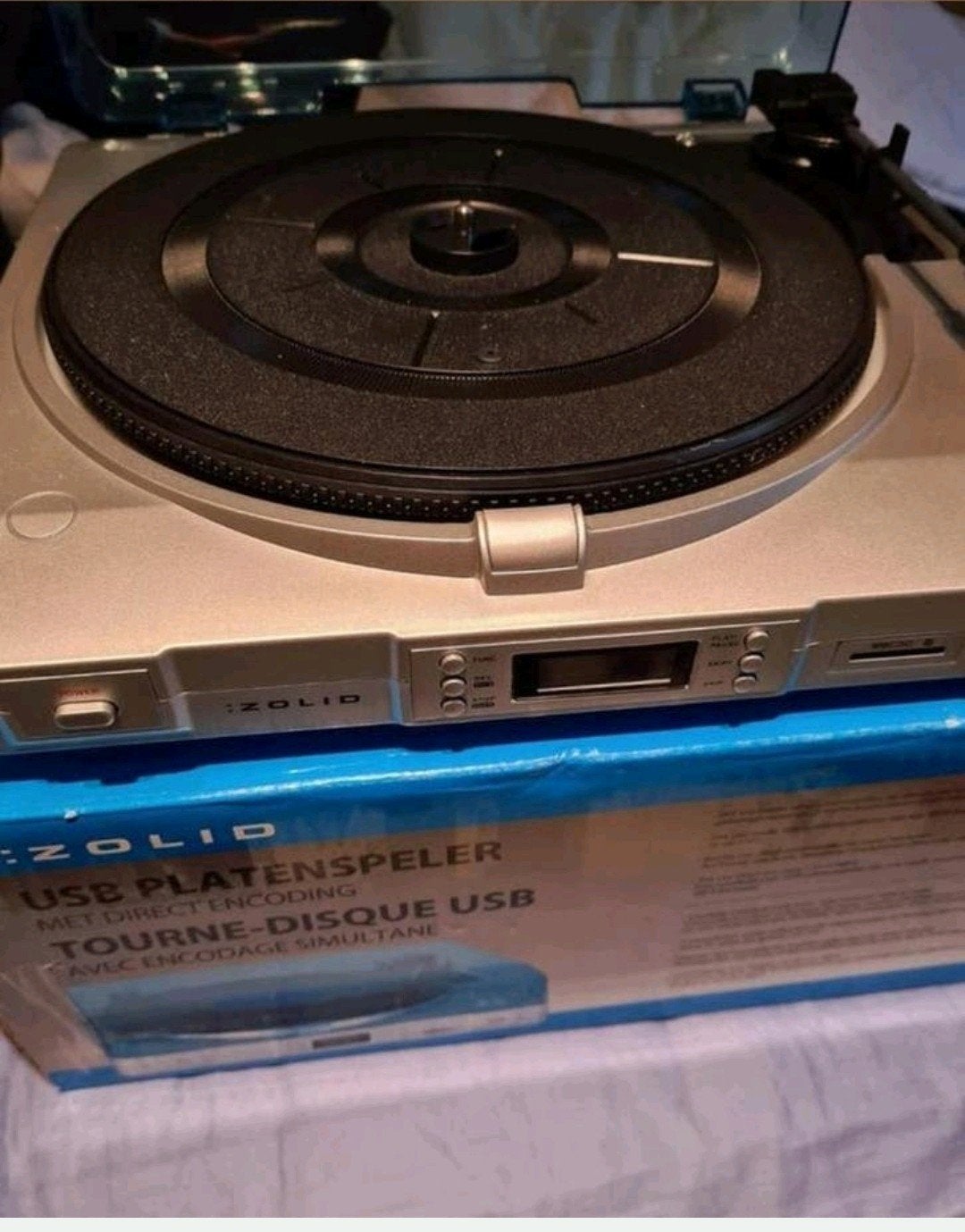 Platenspeler met USB
Perfekte staat, Ophalen of Verzenden, Platenspeler