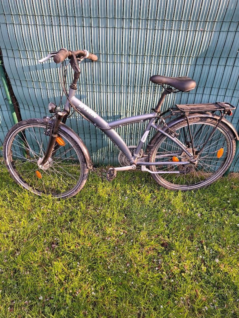 Vélo Decathon Original 520 gris, Enlèvement, Utilisé, Décathlon, Vitesses