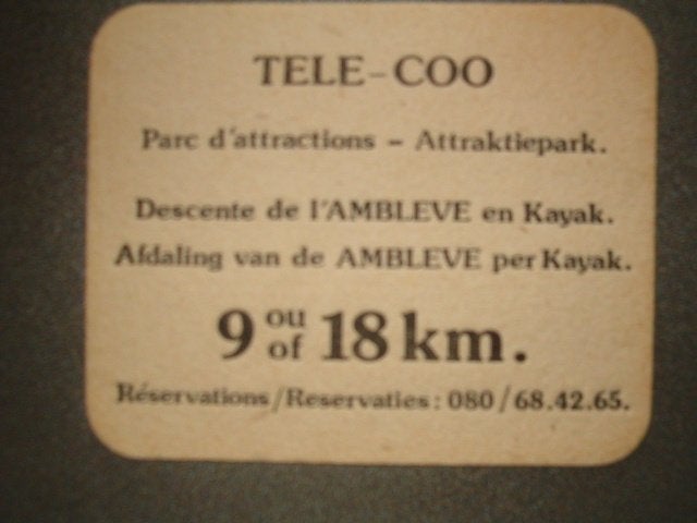 Tapis à bière Stella Artois 16 : R/V : Tele-Coo, Enlèvement ou Envoi, Utilisé, Sous-bock, Stella Artois