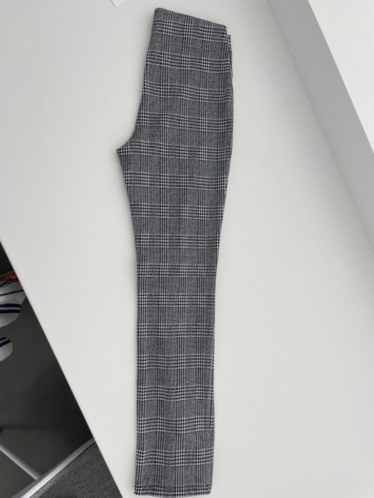 Pantalon pied de poule noir/blanc XS, H&M, Enlèvement ou Envoi, Comme neuf, Longs