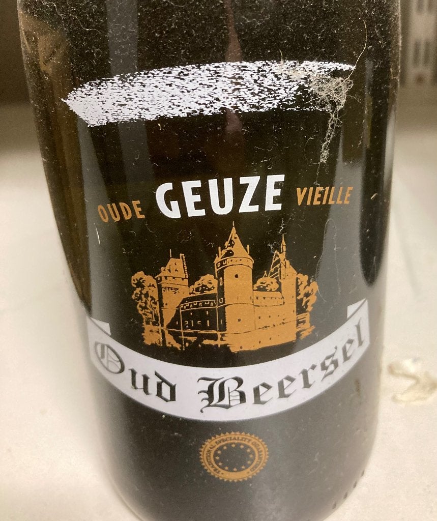 Oude Geuze Oud Beersel, Verzamelen, Biermerken, Ophalen, Zo goed als nieuw, Overige typen, Overige merken