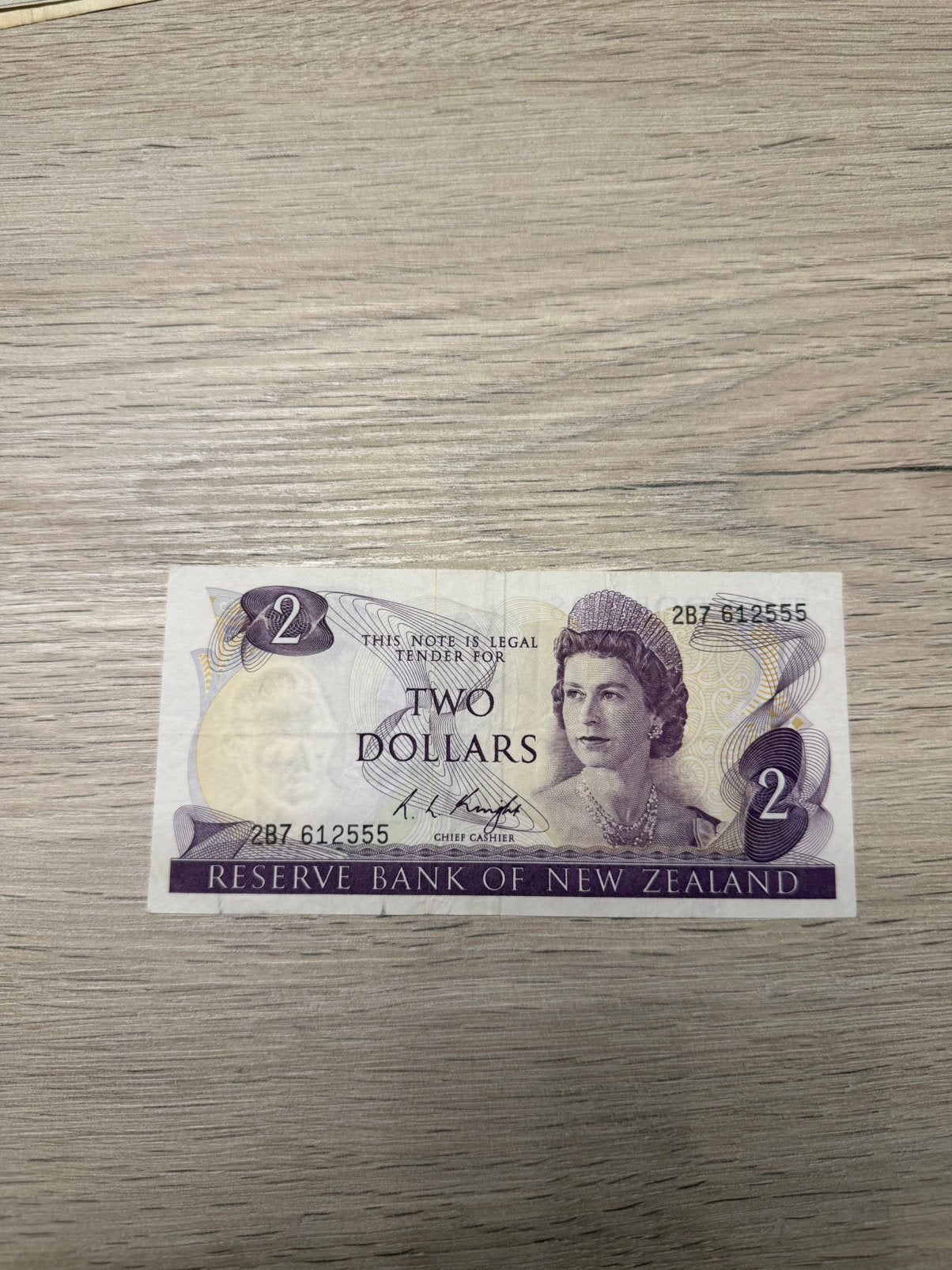 2 dollar New zeeland zeer mooi!, Postzegels en Munten, Bankbiljetten | Europa | Niet-Eurobiljetten, Ophalen of Verzenden