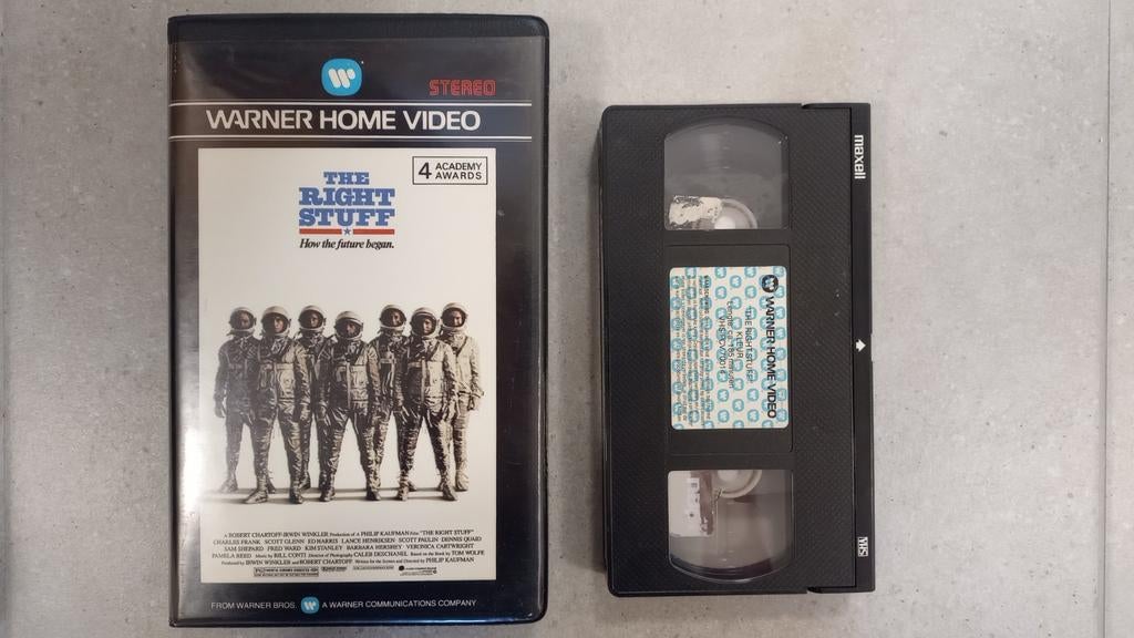 The Right Stuff Dutch ex-rental vhs, Ophalen