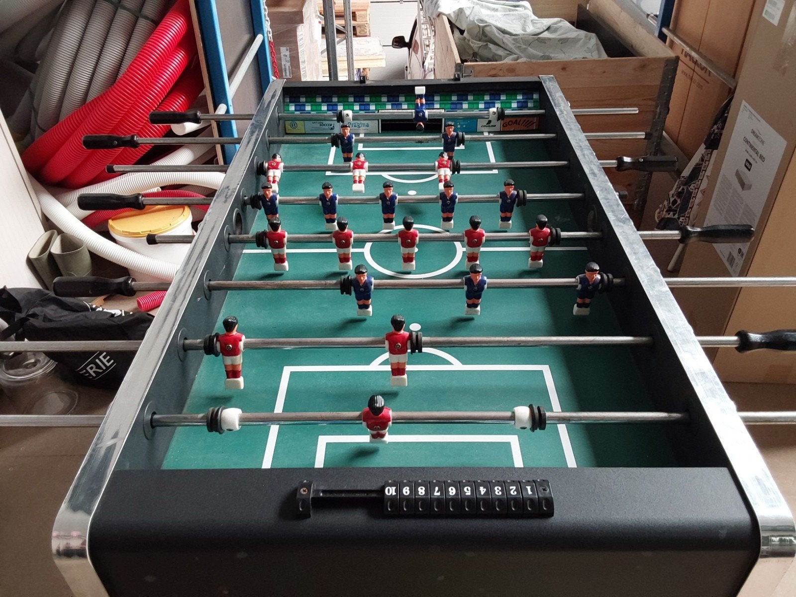 kikkertafel, Ophalen