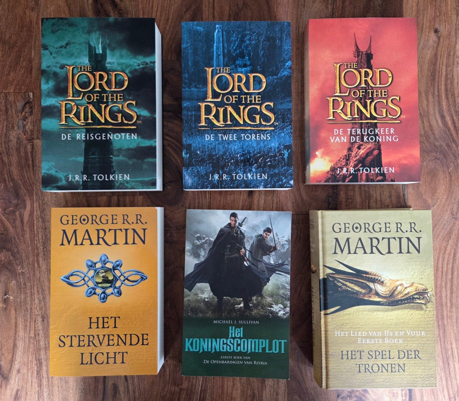 Lot van 6 Fantasy boeken, Ophalen of Verzenden, Gelezen