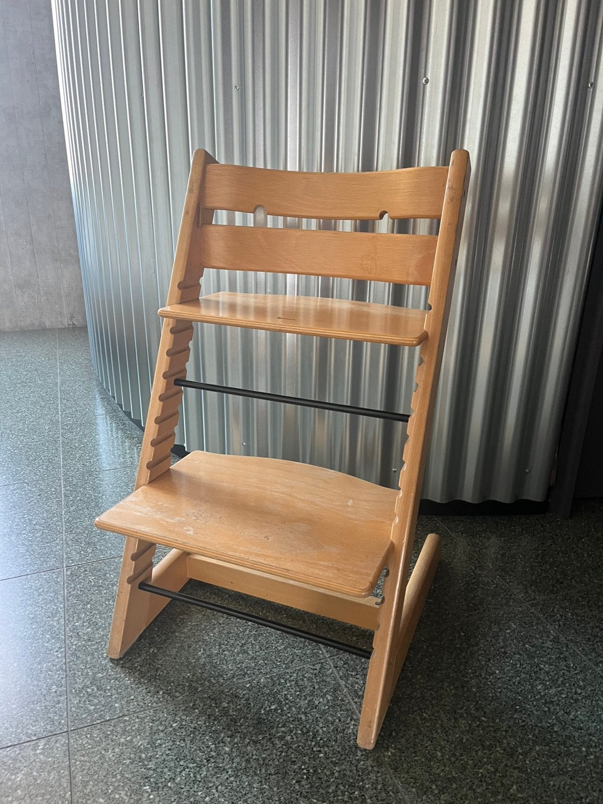 Tripp trap meegeoeistoel van stokke, Kinderen en Baby's, Kinderstoelen, Ophalen, Gebruikt, Meegroeistoel