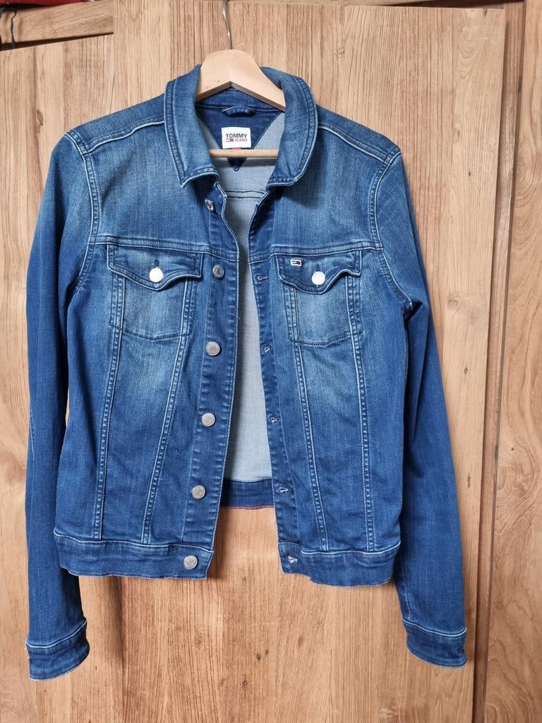 Jeansjas Tommy Hilfiger, Ophalen, Tommy hilfiger, Blauw, Maat 42/44 (L)