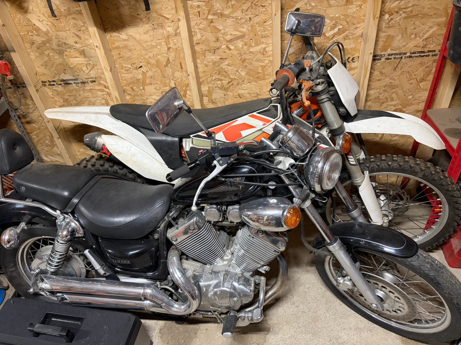 Lots de 2 moto a vendre, Motoren, 2 cilinders, Bedrijf, Enduro, 12 t/m 35 kW