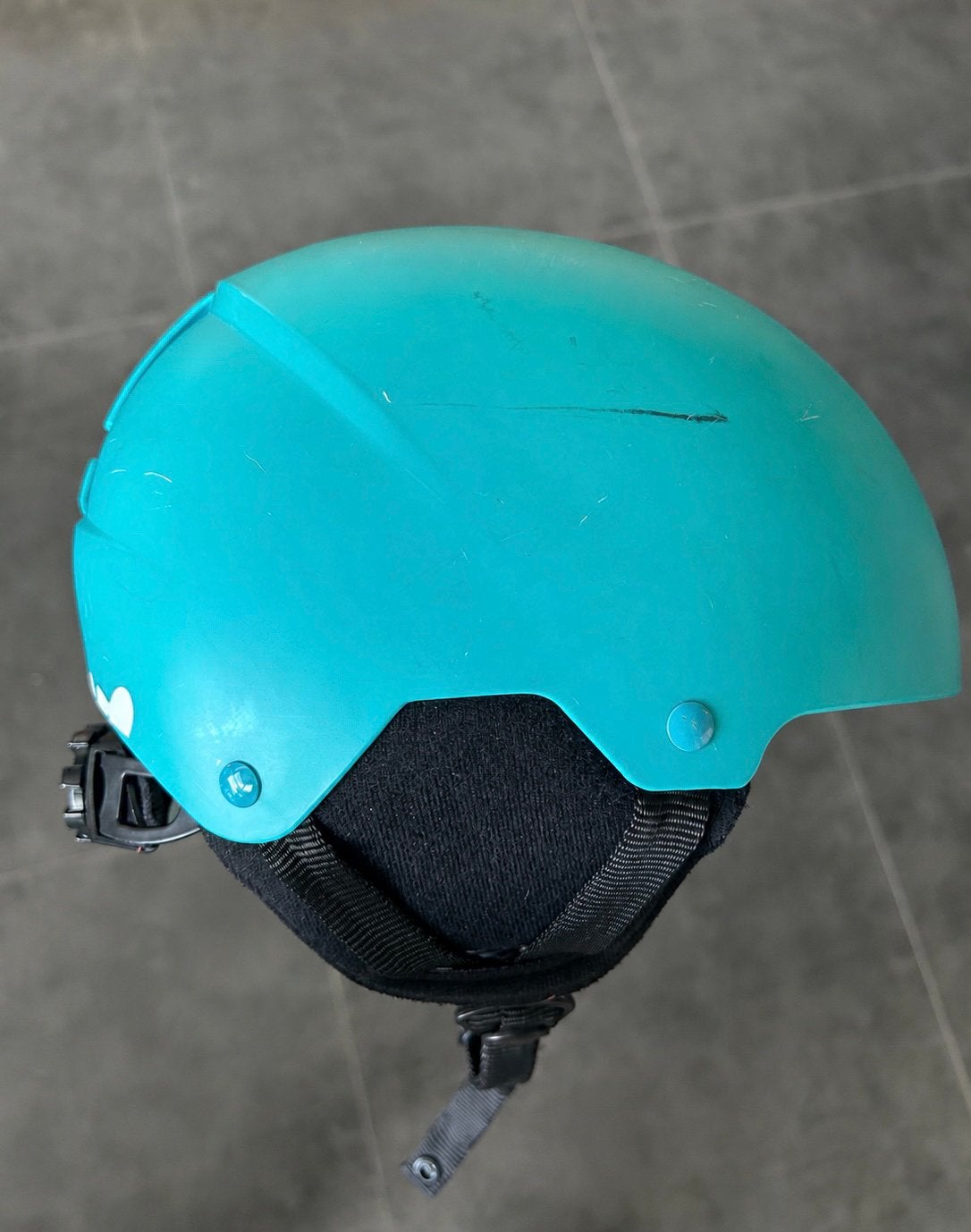 Skihelm kind tussen 2 en 4 jaar, Sport en Fitness, Skiën en Langlaufen, Ophalen, Gebruikt