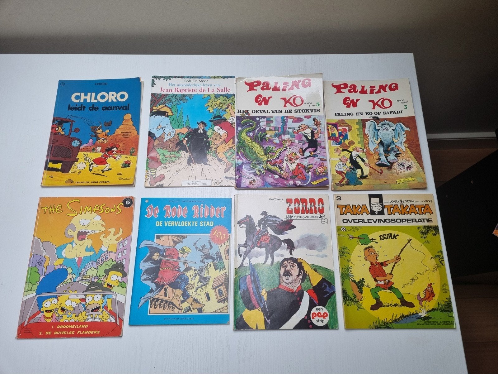 Stripboeken - Dijin, Taka Takata, Zorro, De rode ridder..., Boeken, Stripverhalen, Ophalen of Verzenden