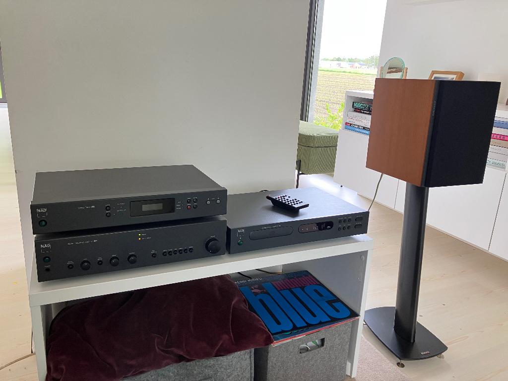 NAD en Dynaudio - top hifi set, Audio, Tv en Foto, Stereoketens, Zo goed als nieuw, Cd-speler, Tuner of Radio, Speakers, Overige merken