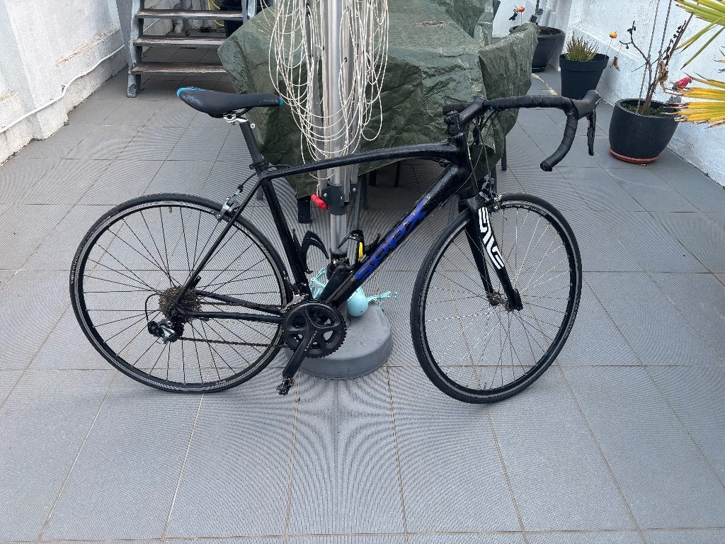 Carbon koersfiets, Ophalen, Gebruikt