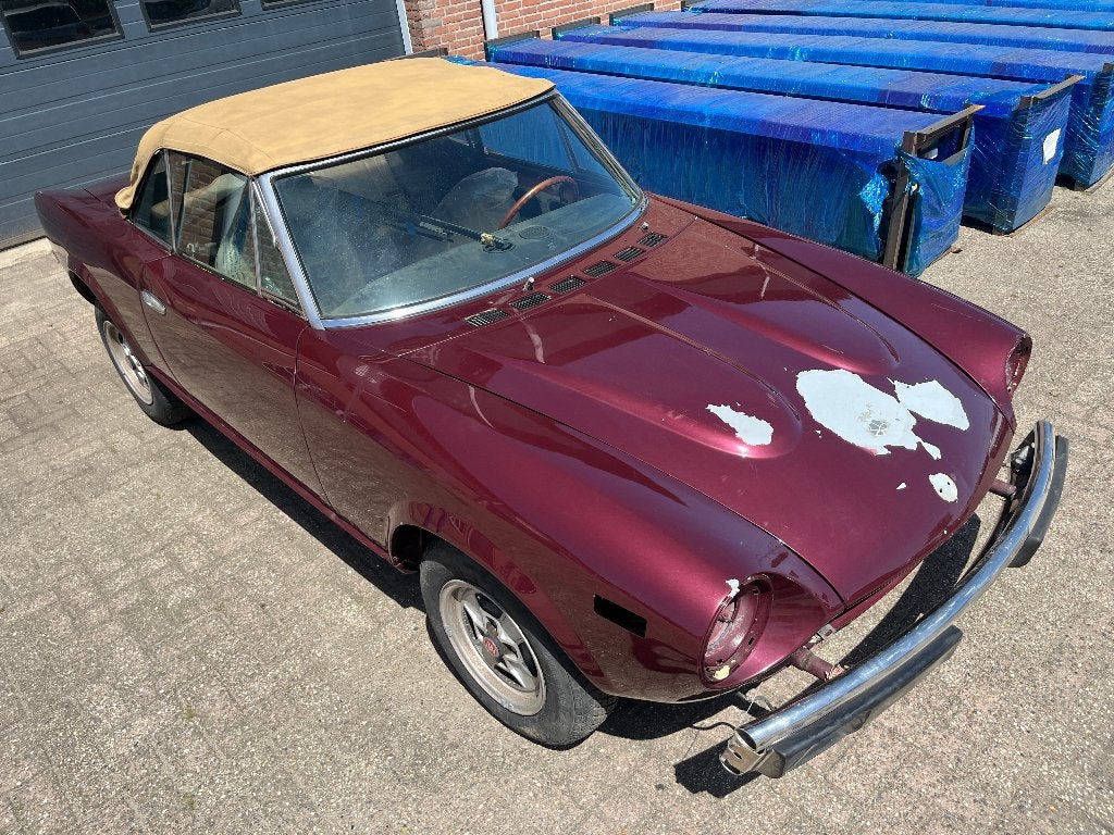 Fiat 124 Spider 1981, Autos, Rouge, Achat, Beige, Entreprise