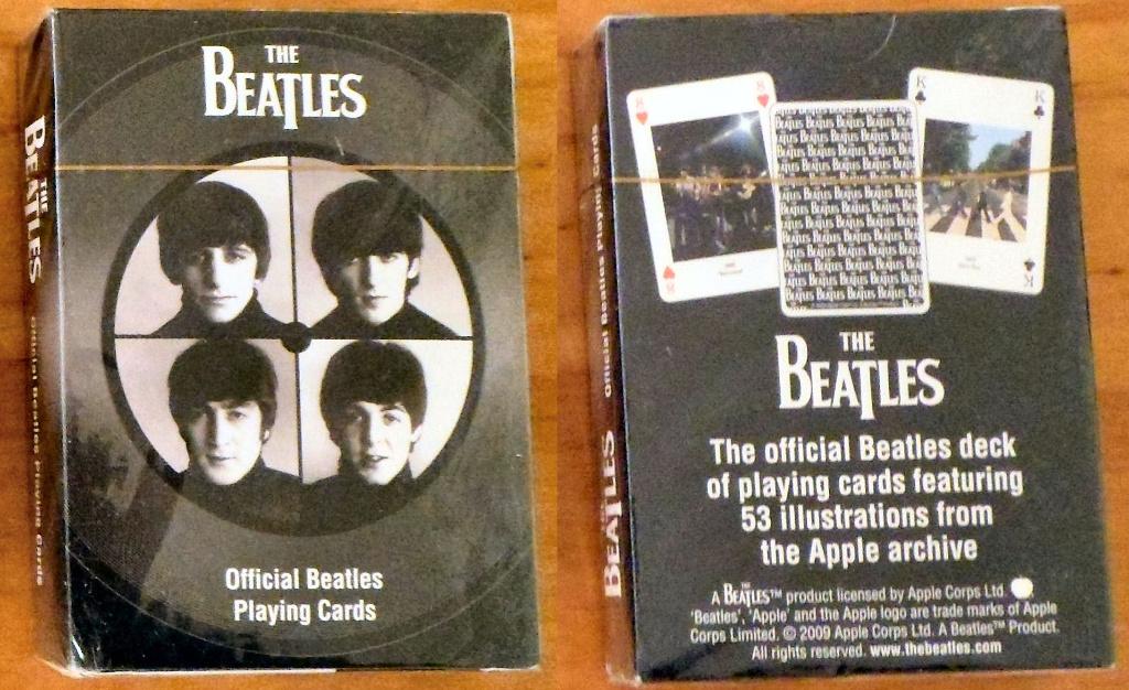 Speelkaarten - Speelkaarten The Beatles, Hobby en Vrije tijd, Verzamelkaartspellen | Overige, Verzenden, Nieuw