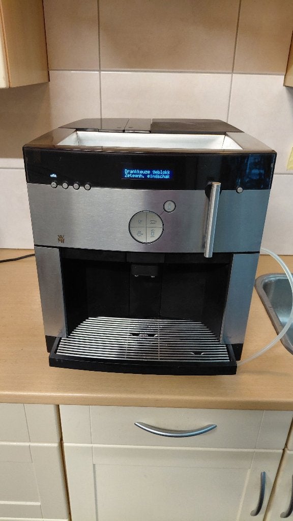 WMF 1000 volautomaat Espresso/koffiemachine, Elektronische apparatuur, Koffiezetapparaten, Niet werkend, Gemalen koffie, Koffiebonen