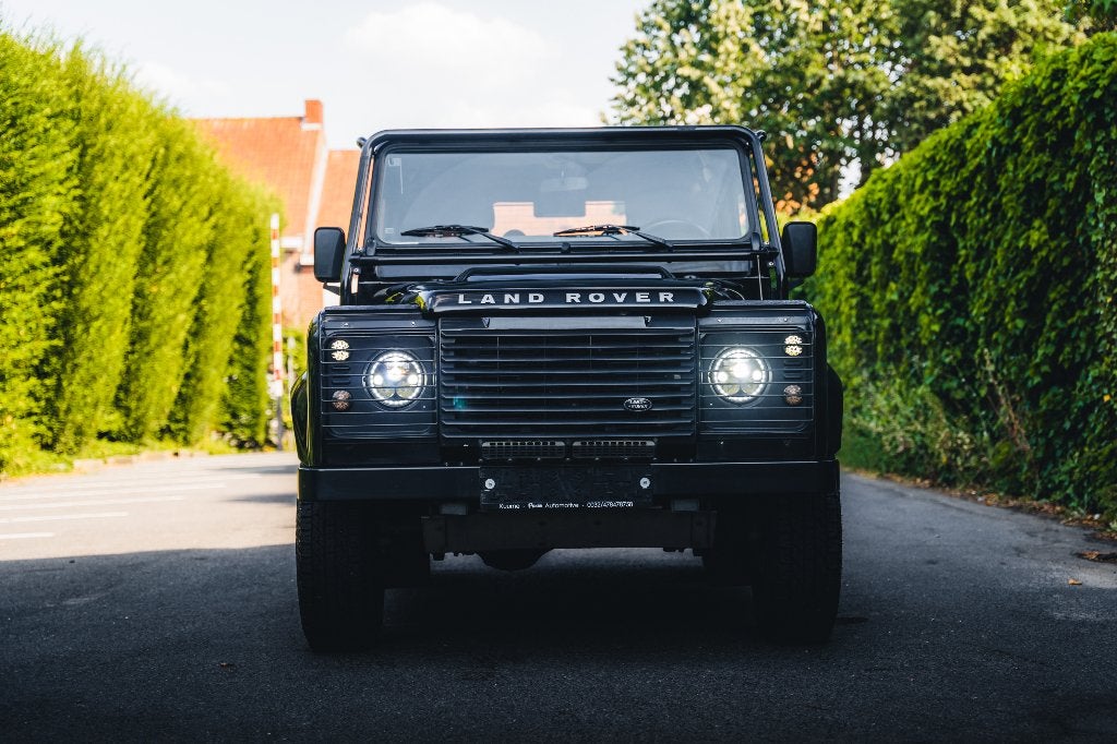 Land Rover Defender 90//NOIR//RESTO//4 OU 2 SIÈGES//, Cuir, Achat, Entreprise, Boîte manuelle